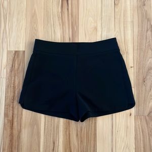 J. Crew Factory Black Crepe Shorts, Size 2